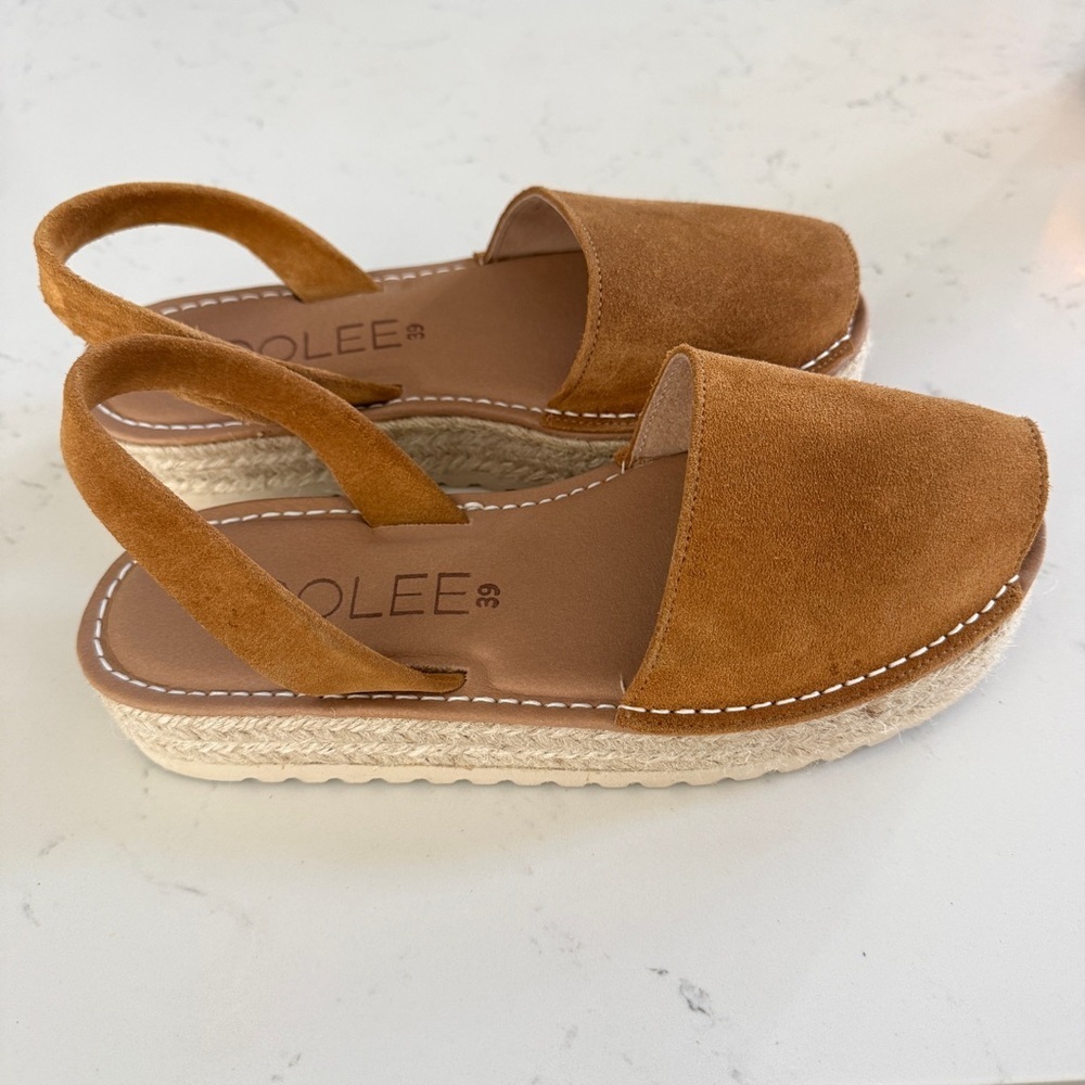 ROOLEE | faux suede espadrille platform sandal - Picture 5 of 6